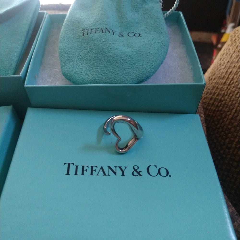 Tiffany & Co. open heart ring by Elsa Peretti